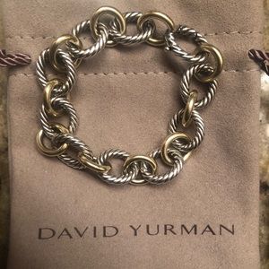 Yurman “Oval” Link Bracelet w/Gold retail 1300.00!